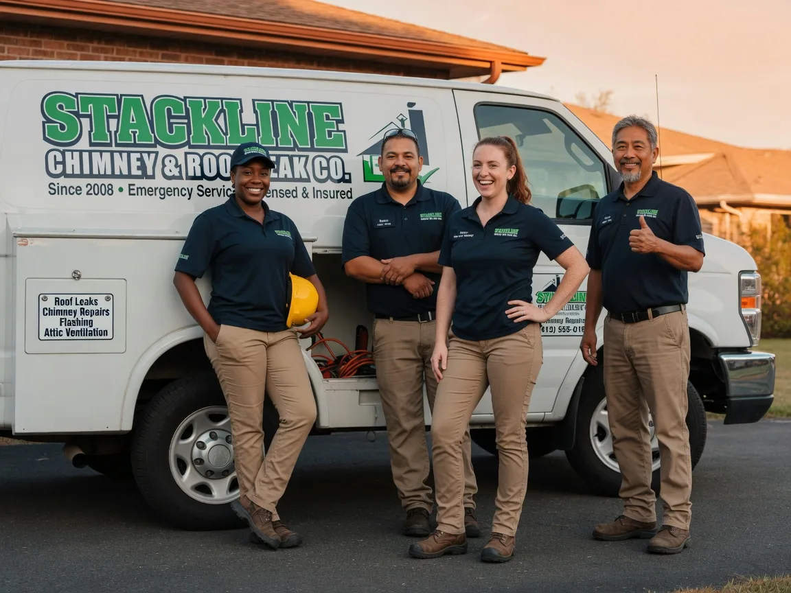 Chimney flashing repair company in Brackney, PA